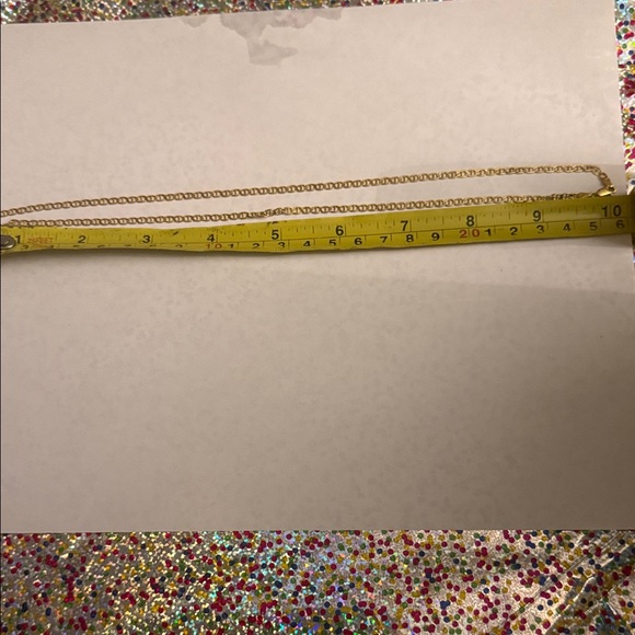 Set of 2 Elegant 10kt Gold 20in Chain Necklace samp and 6 in bracelet 10kt samp - Picture 7 of 7